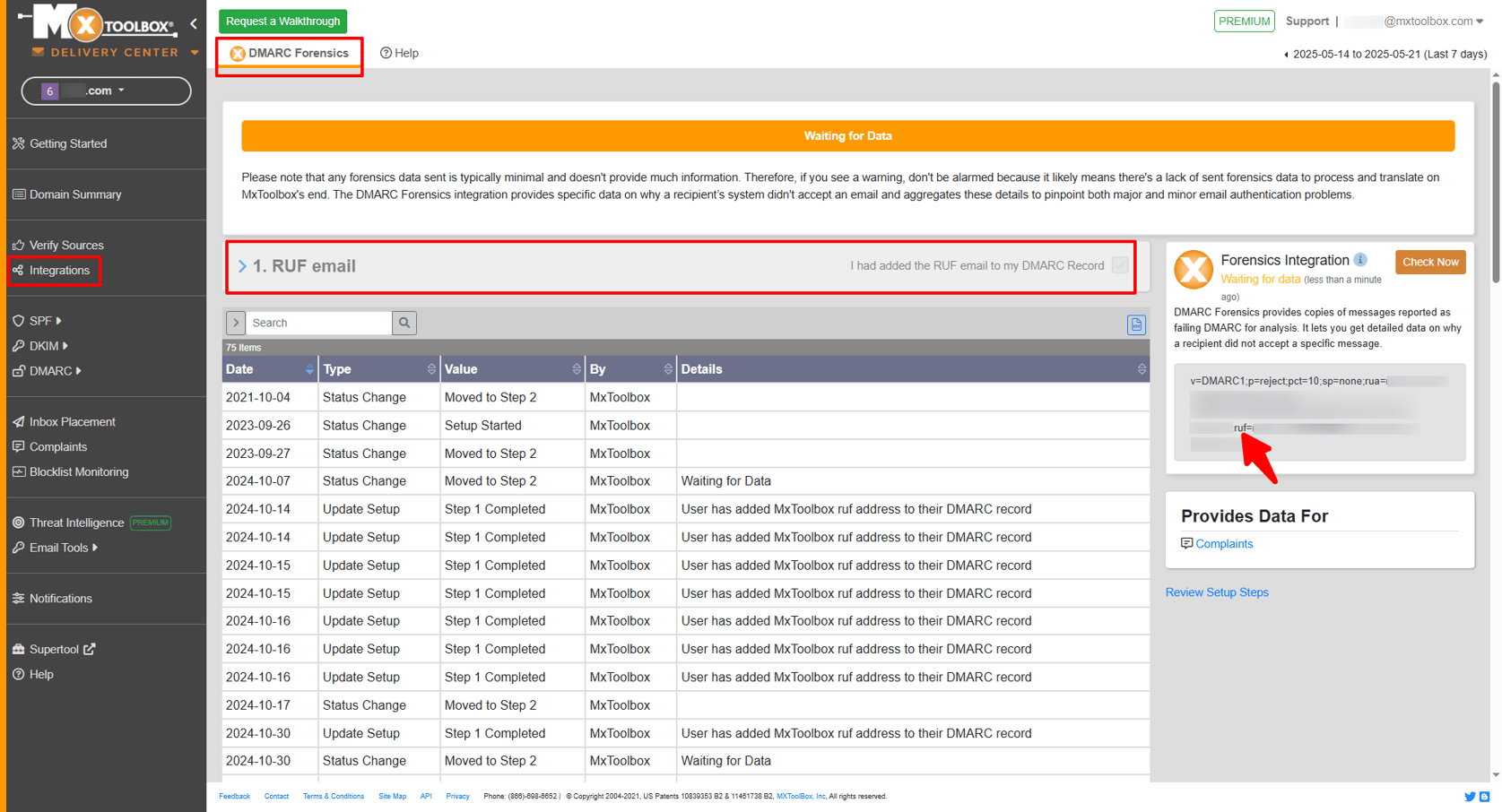 Dmarc Ruf Report Example DMARC Forensics Reports (ruf)